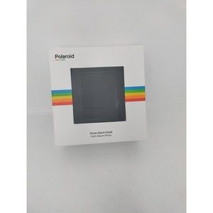 Polaroid Photo Album Black Small NEW Sealed Holds 40 Polaroids